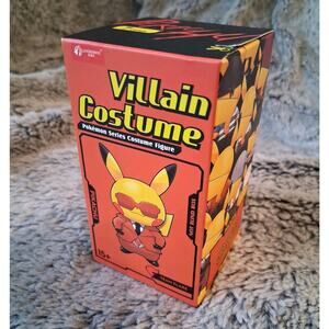 Pokemon Pikachu Villain Costume Mini Figure Series: Team Flare Pikachu Figurine